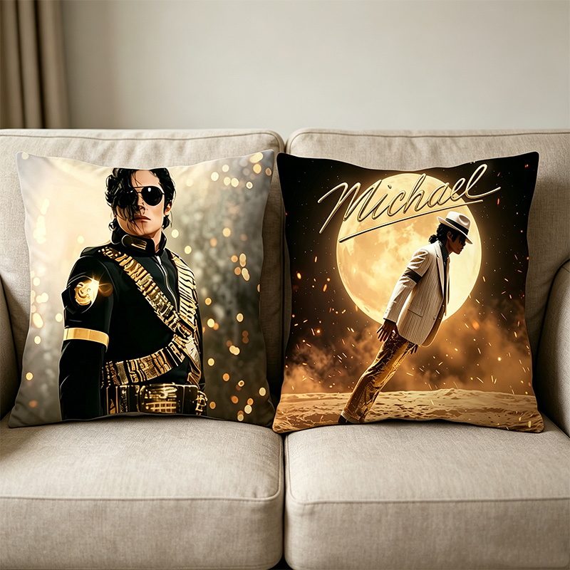 Michael Jackson Pillowcase Sin - Decorative Throw Pillow recension och pris