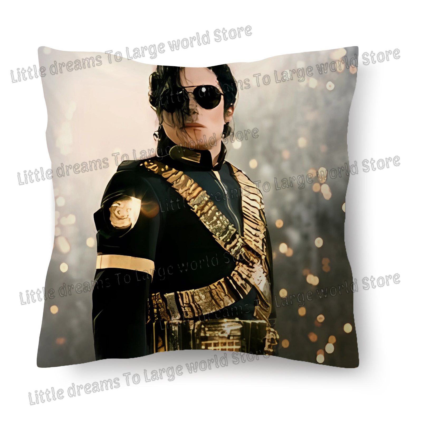 Michael Jackson Pillowcase Sin - Decorative Throw Pillow recension och pris
