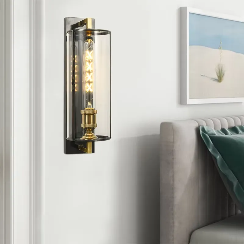 Modern Gold Cylindrical Led Pe - Home Decor Lighting recension och pris