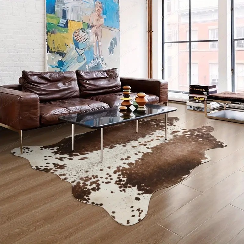 Amazon Hot Sale Faux Cowhide R - Cowhide Rug Faux recension och pris