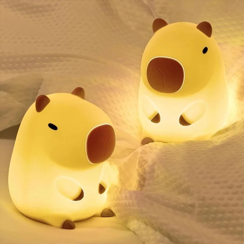 Cute Pet Capybara Night Light  - Home Decor On Sale recension och pris