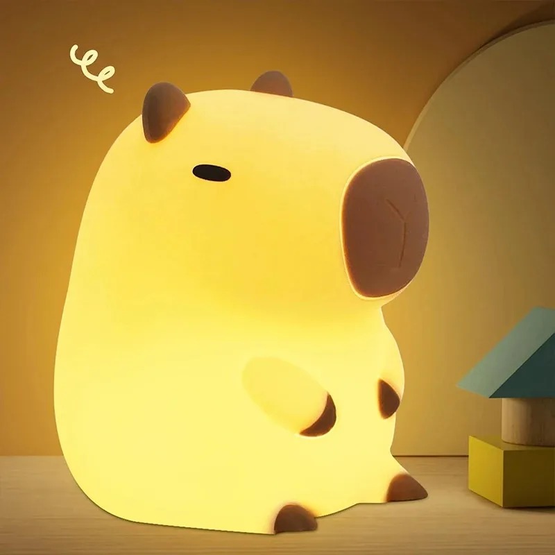 Cute Pet Capybara Night Light  - Home Decor On Sale recension och pris