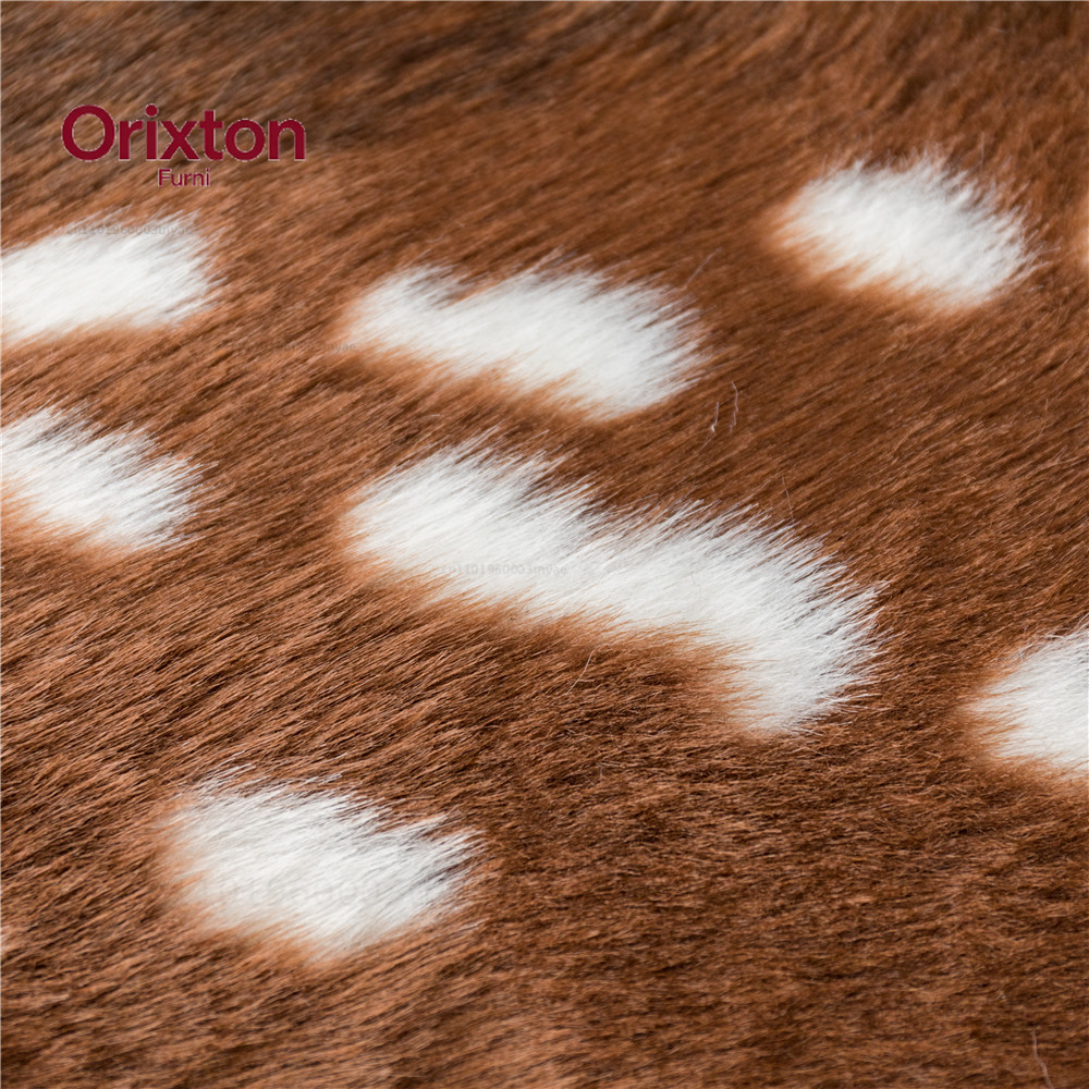 Fashion Hot Faux Deer Printed  - Cowhide Rug Faux recension och pris