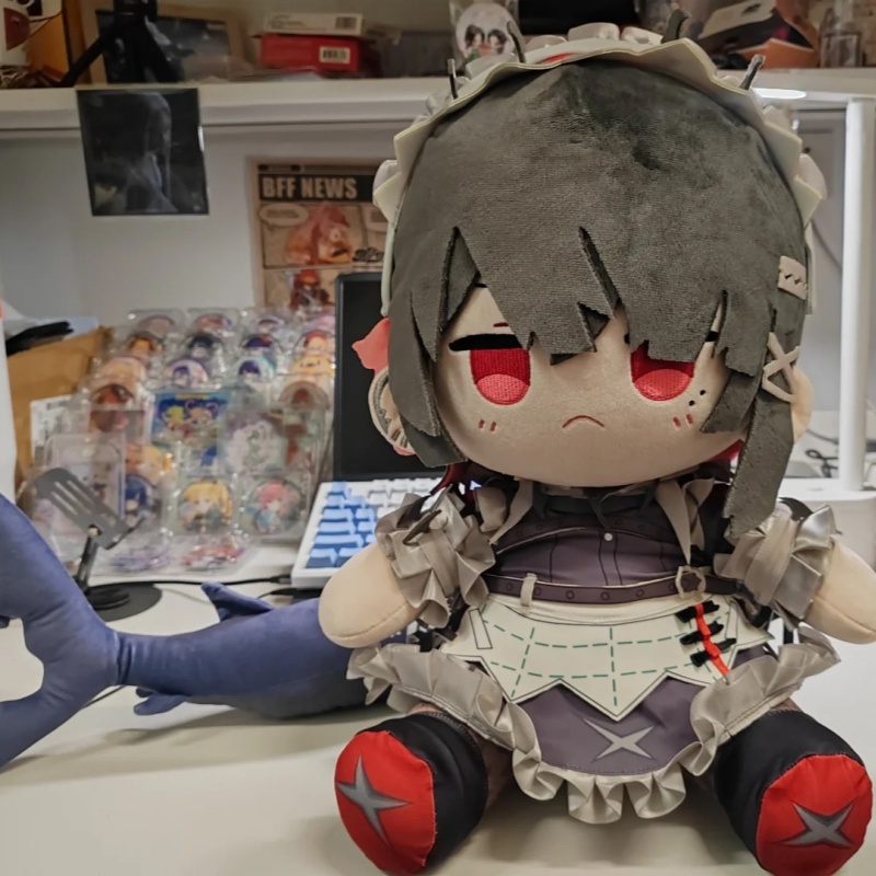 Original 40cm Shark Girl Ellen - Decorative Throw Pillow recension och pris