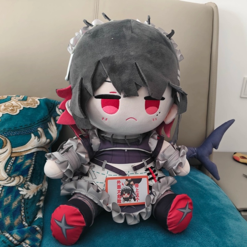 Original 40cm Shark Girl Ellen - Decorative Throw Pillow recension och pris