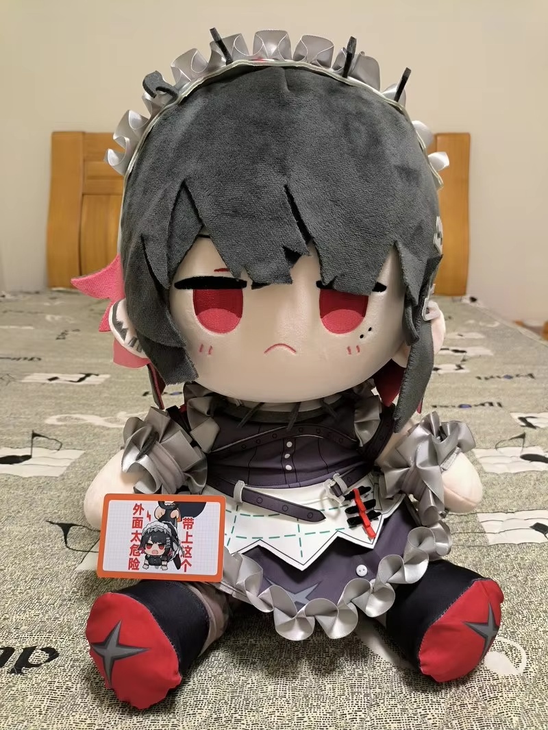 Original 40cm Shark Girl Ellen - Decorative Throw Pillow recension och pris
