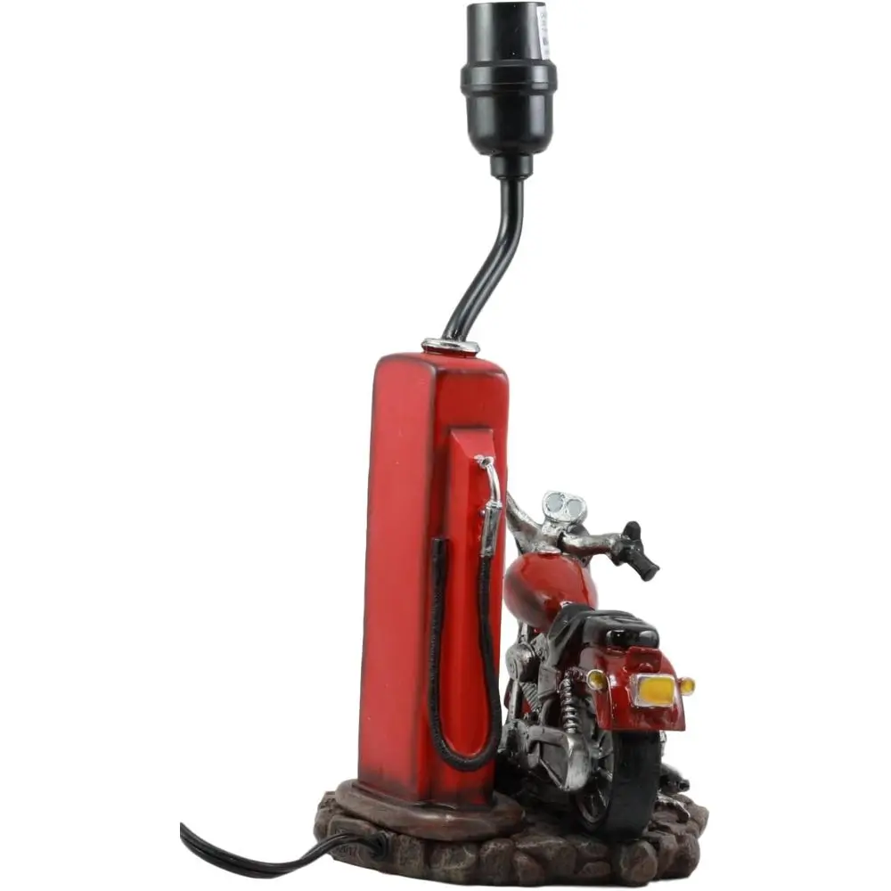 Vintage Retro Red Motorcycle G - Home Decor Retro recension och pris
