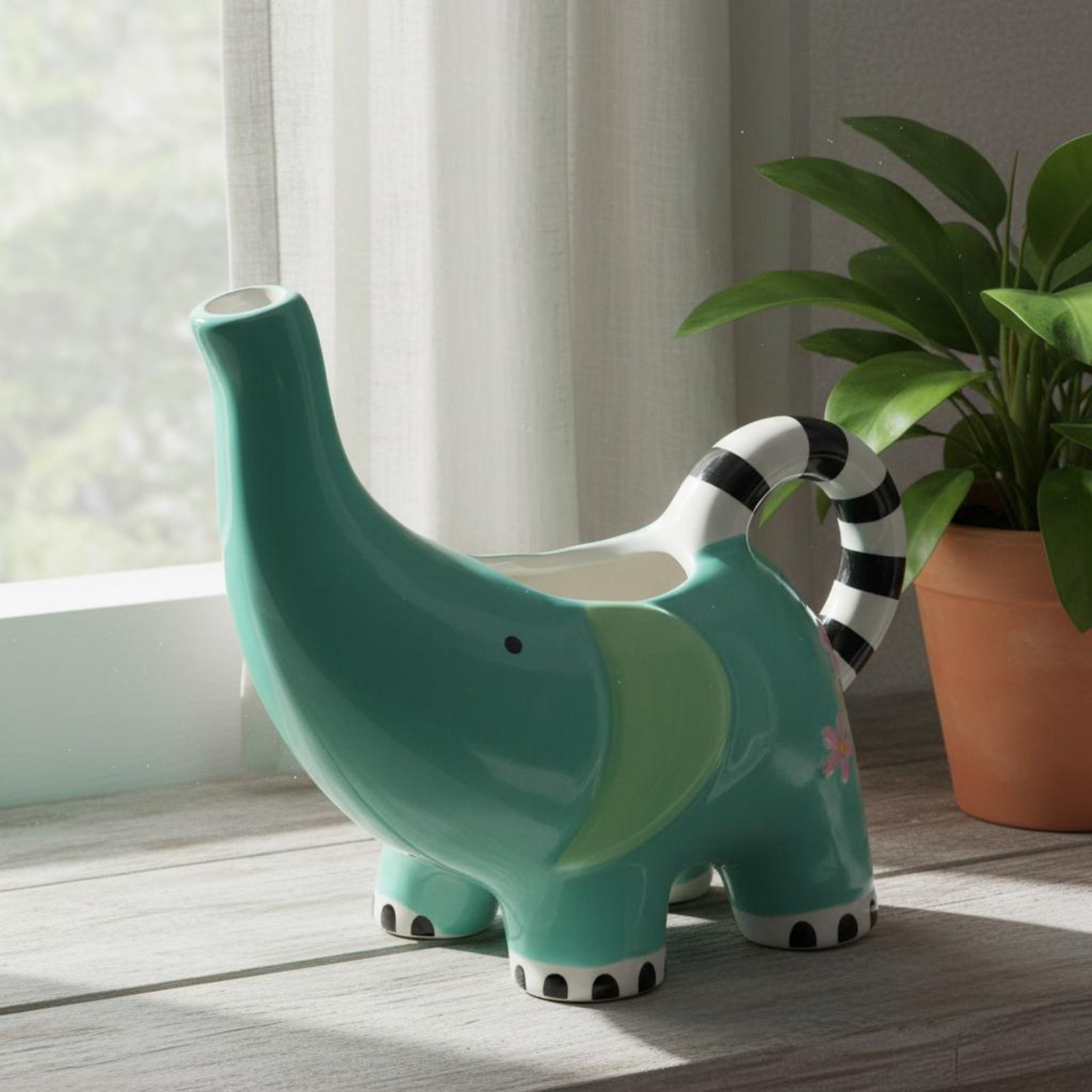 Elephant Watering Can Gift Ide - Home Decor Garden Ideas recension och pris