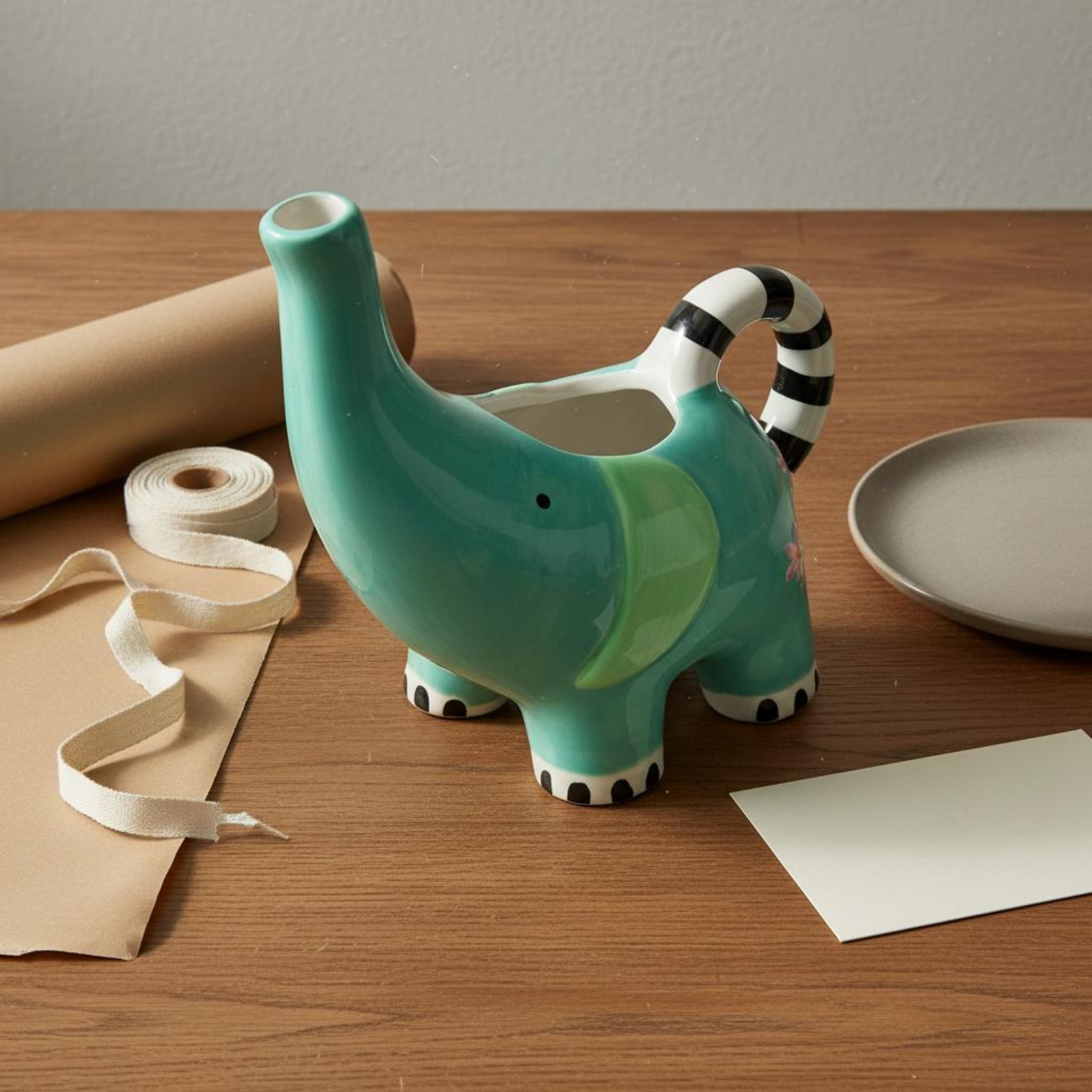 Elephant Watering Can Gift Ide - Home Decor Garden Ideas recension och pris