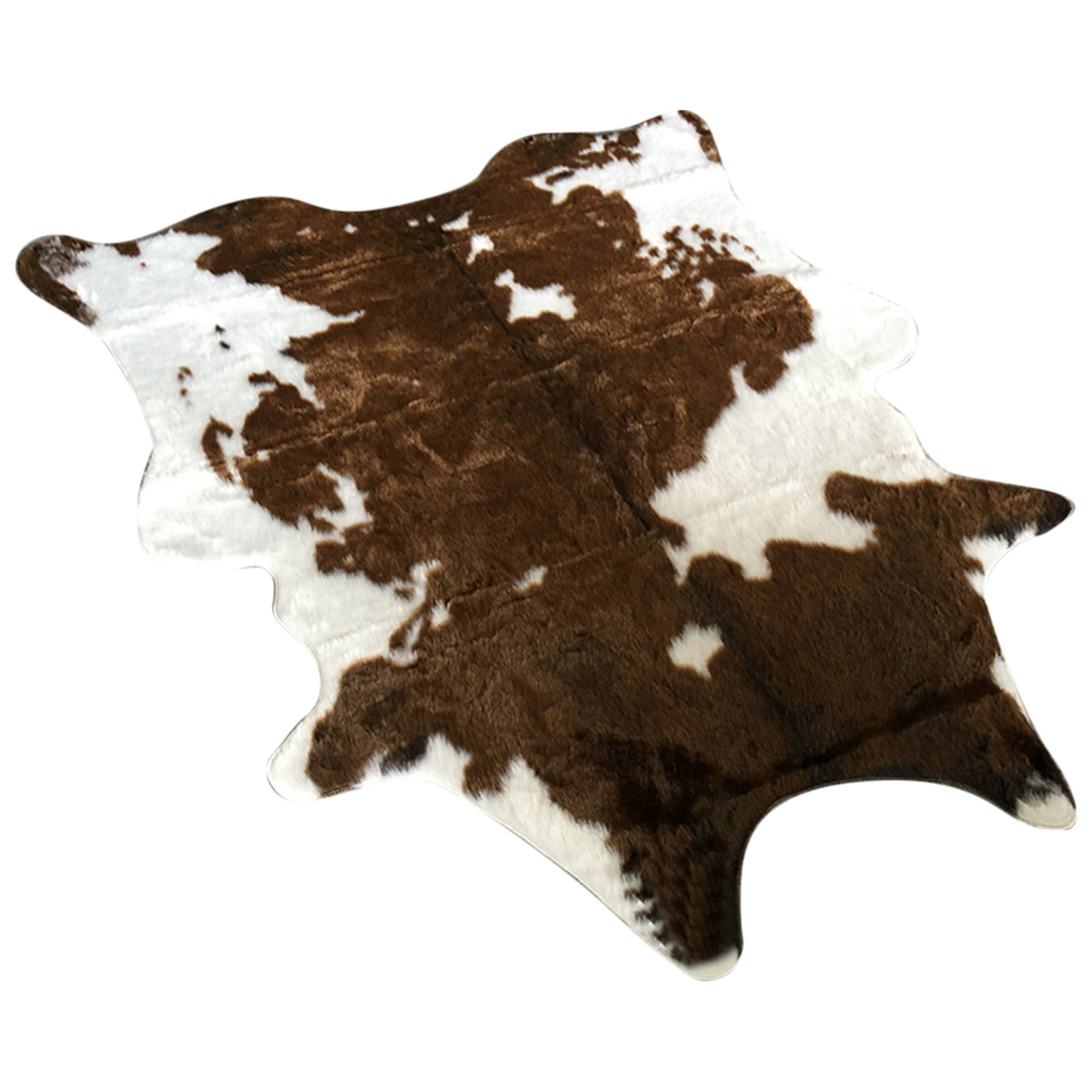 Faux Leather Carpet Cowhide Ca - Cowhide Rug Faux recension och pris