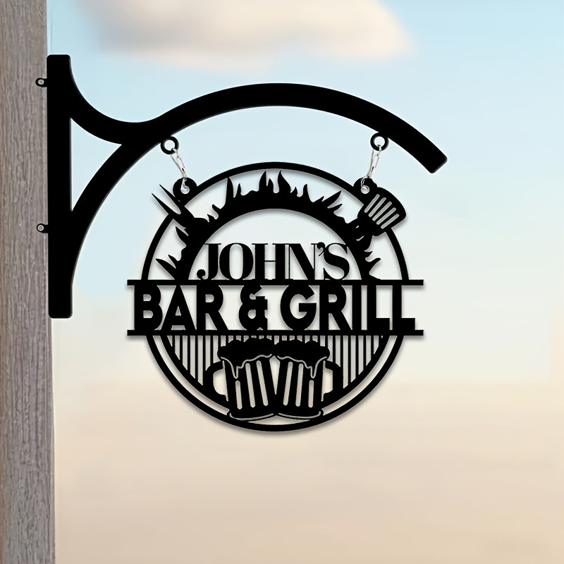Customizable Wrought Iron Sign - Home Decor Halloween recension och pris