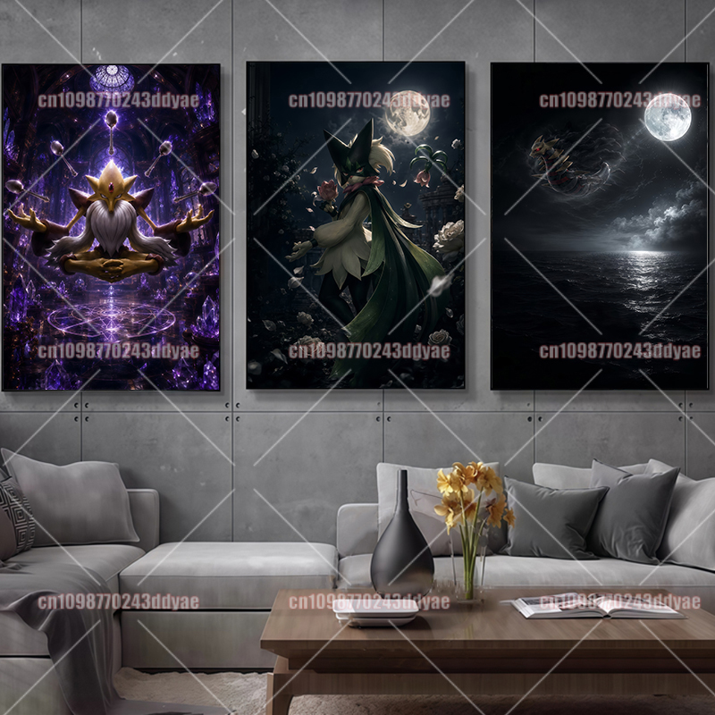 Anime Pokemon Character Canvas - Home Decor Tv recension och pris