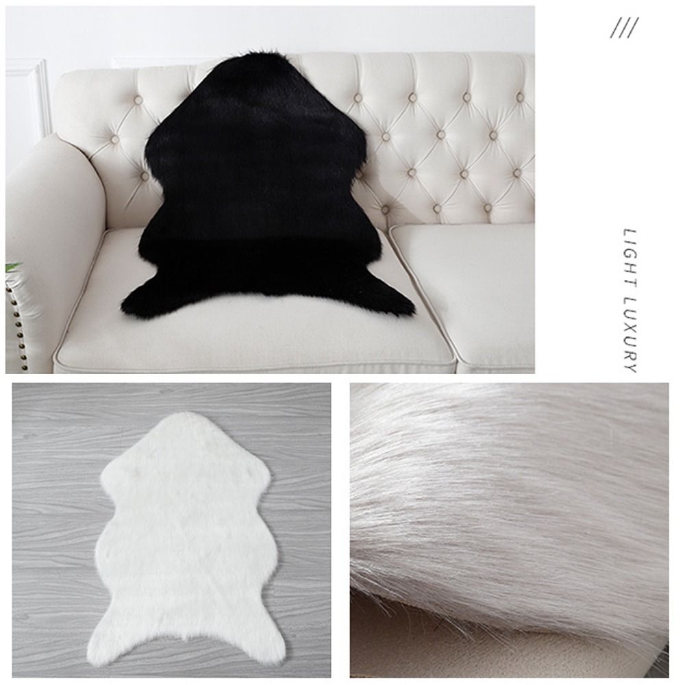 40x60cm New Carpet Plush Soft  - Cowhide Rug Faux recension och pris