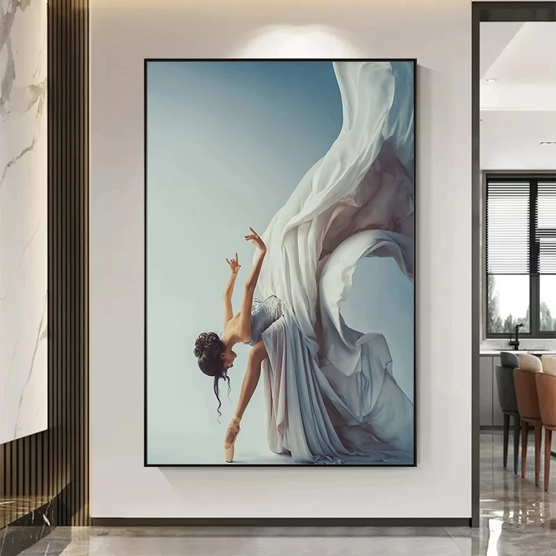 Modern Ballet Dancing Girl Can - Home Decor Zen recension och pris