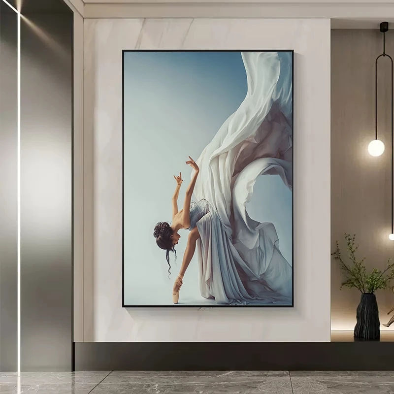 Modern Ballet Dancing Girl Can - Home Decor Zen recension och pris