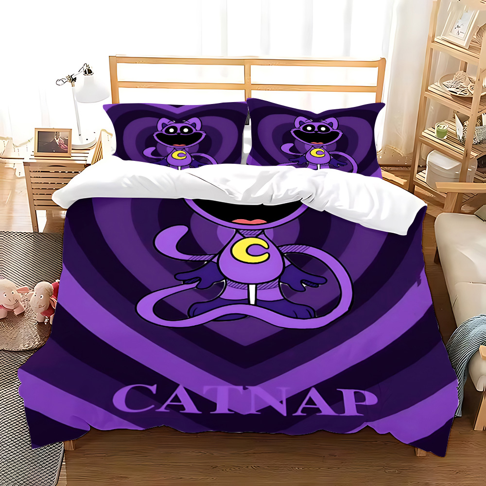 3d Print Game CatNap X DogDay  - Decorative Throw Pillow recension och pris