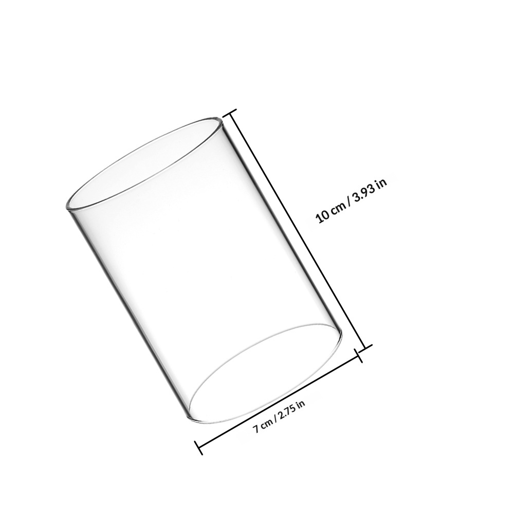 3Pcs Glass Cover Transparent C - Home Decor Trends recension och pris