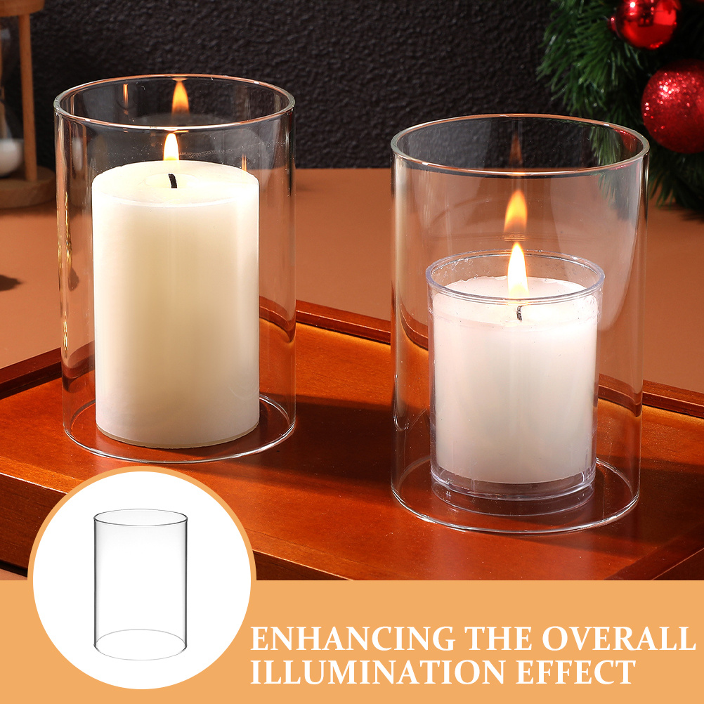 3Pcs Glass Cover Transparent C - Home Decor Trends recension och pris