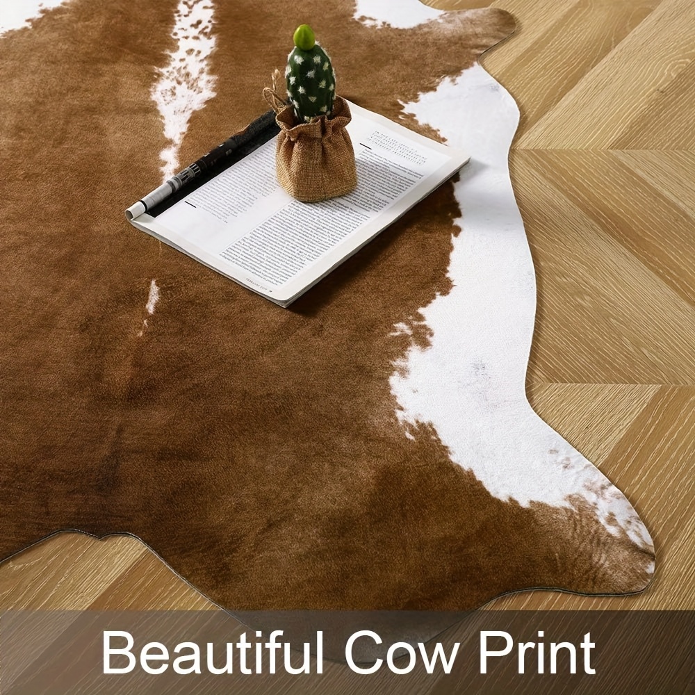 American Style Faux Fur Cowhid - Cowhide Rug Faux recension och pris