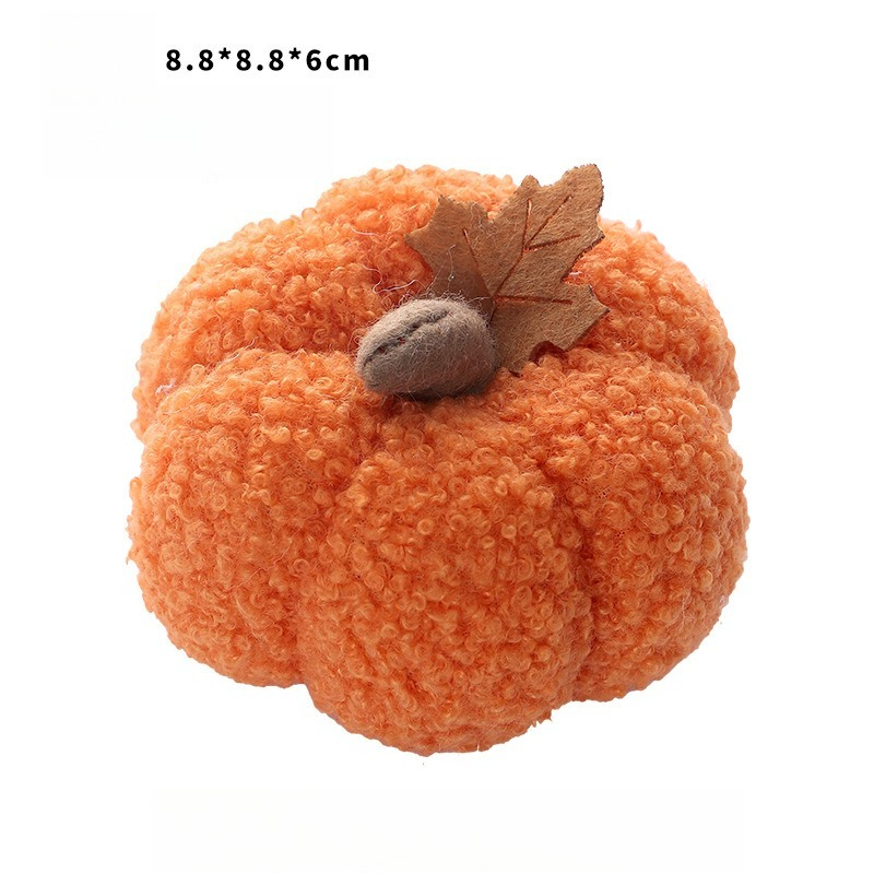 Fluffy Pumpkin Plush Halloween - Home Decor Halloween recension och pris