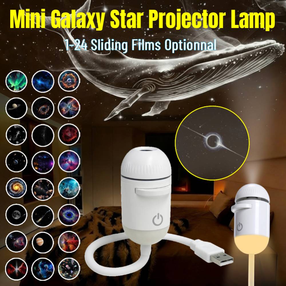 Galaxy Starry Sky Night Light  - Home Decor Lighting recension och pris