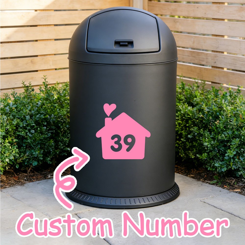 1PC/3PCS Custom House Number S - Home Decor Sticker recension och pris