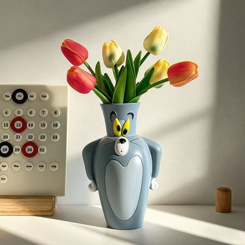 Cartoon Tom New and Jerry New  - Home Decor Vase recension och pris