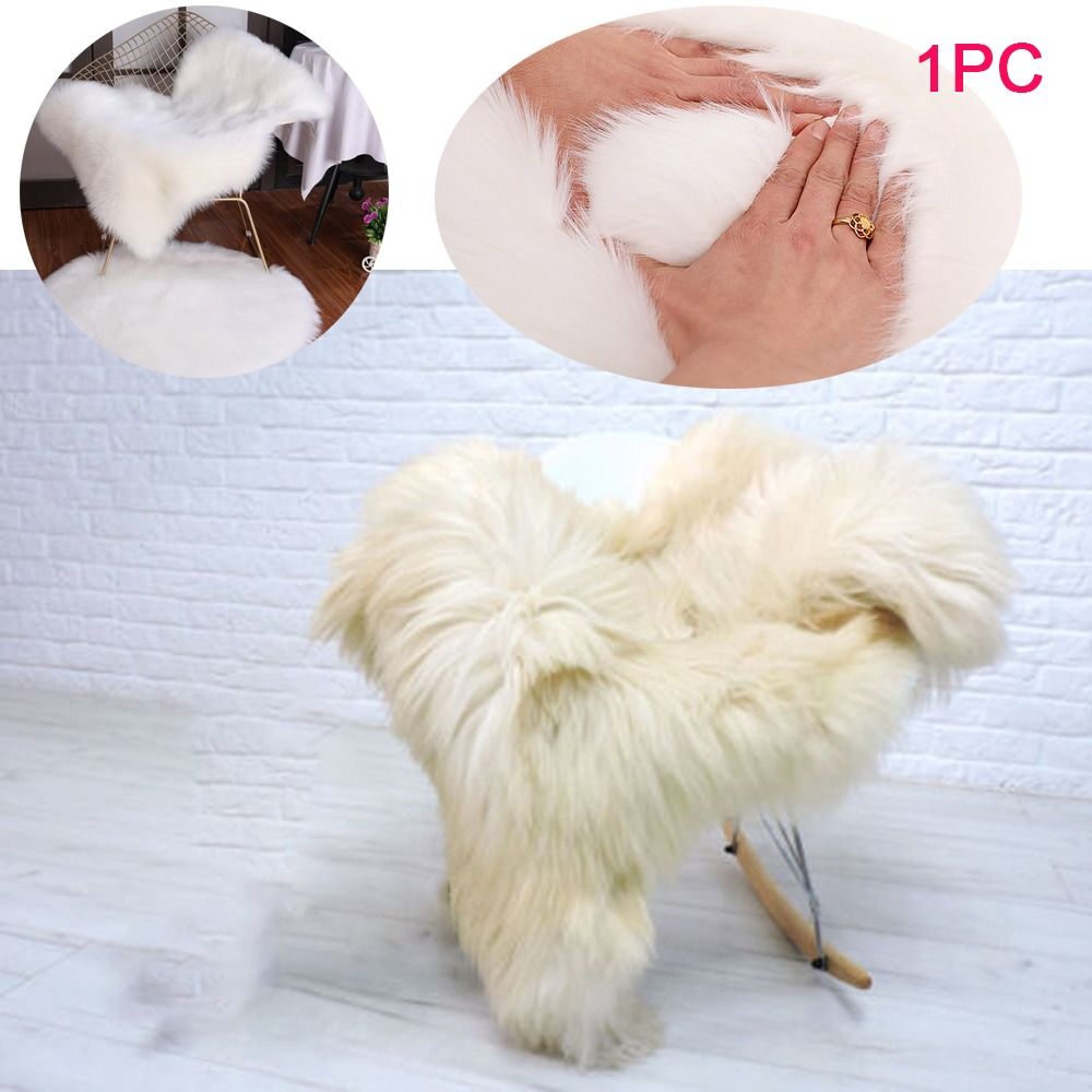 Artificial Sheepskin Long Hair - Cowhide Rug Faux recension och pris