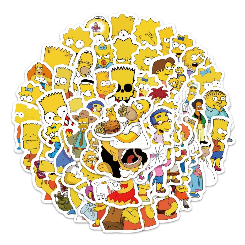 The Simpsons Homer Marge Bart  - Home Decor Tv recension och pris