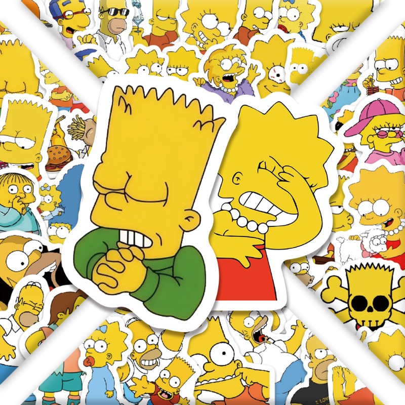 The Simpsons Homer Marge Bart  - Home Decor Tv recension och pris
