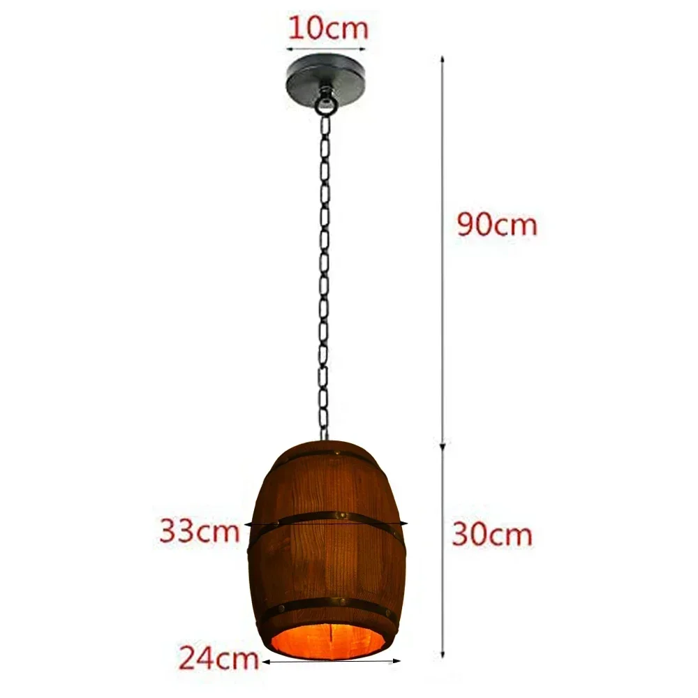 Rustic Lamp Vintage Chandelier - Home Decor Lighting recension och pris
