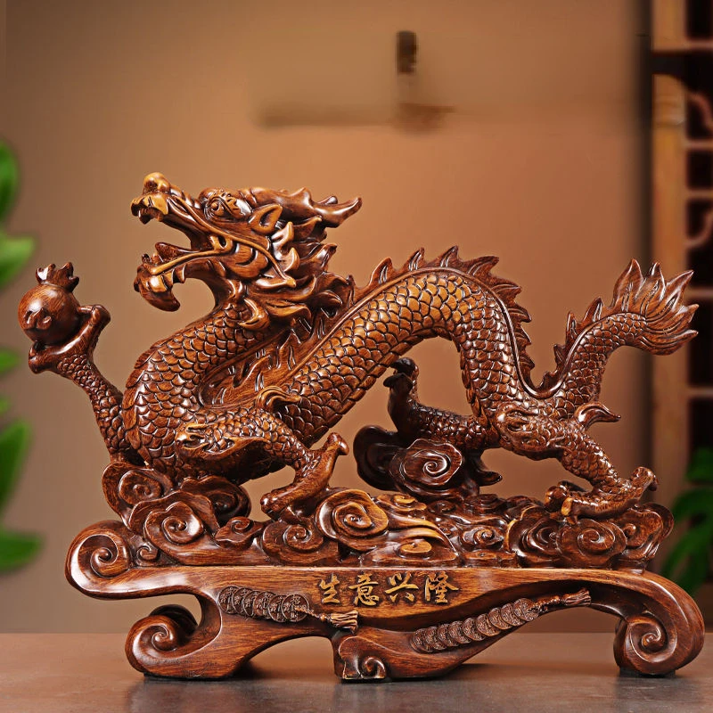 Lucky Dragon Ornaments To Attr - Home Decor On Sale recension och pris