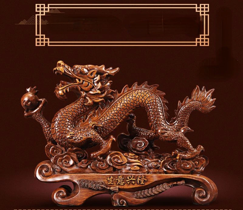 Lucky Dragon Ornaments To Attr - Home Decor On Sale recension och pris