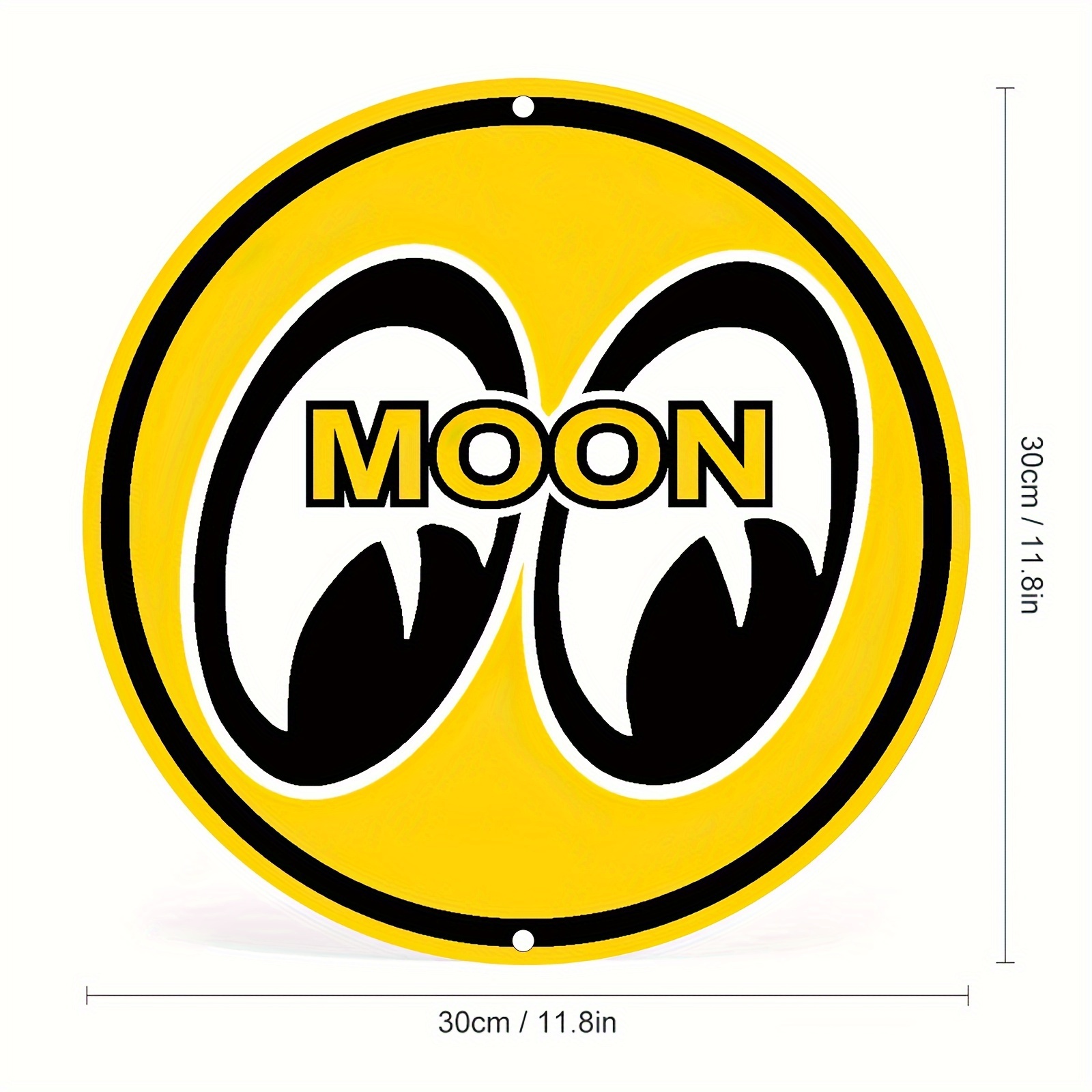 Vintage-Style Round Metal Sign - Home Decor Trends recension och pris