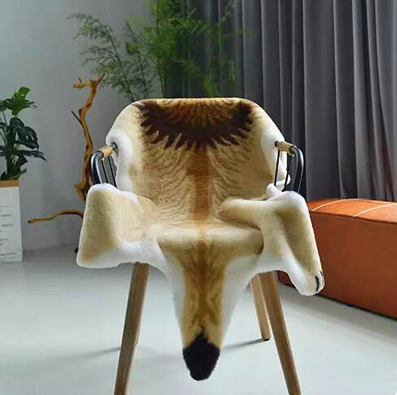 150x100cm Leopard Print Large  - Cowhide Rug Faux recension och pris