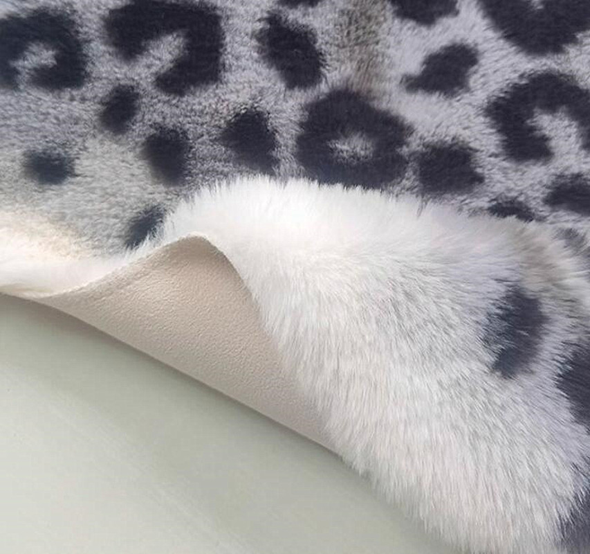 150x100cm Leopard Print Large  - Cowhide Rug Faux recension och pris