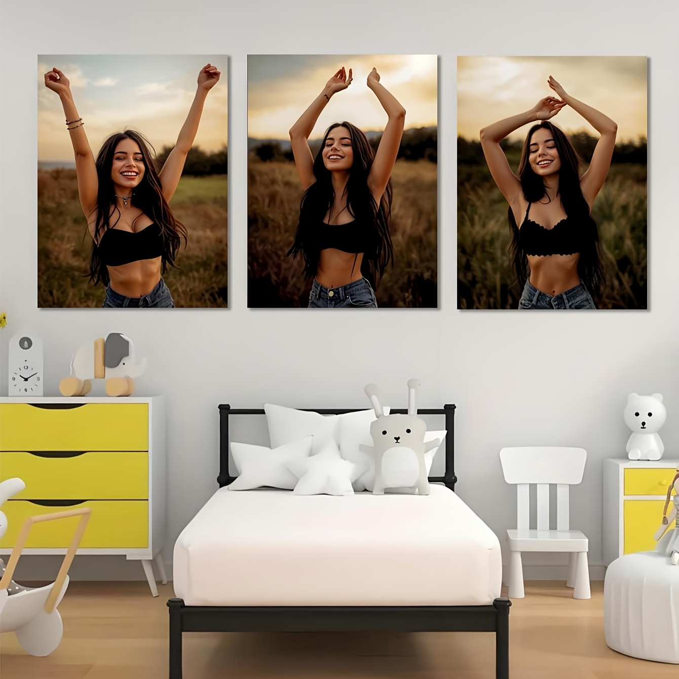 Customize any 3 photos you des - Home Decor Wall Pictures recension och pris