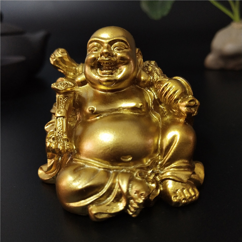 Golden Sitting Feng Shui Maitr - Home Decor On Sale recension och pris