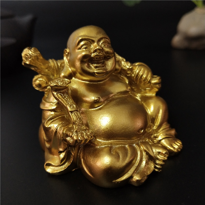 Golden Sitting Feng Shui Maitr - Home Decor On Sale recension och pris