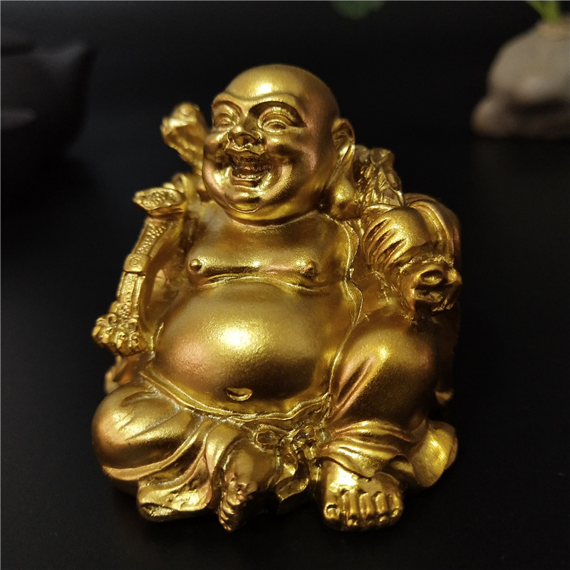 Golden Sitting Feng Shui Maitr - Home Decor On Sale recension och pris