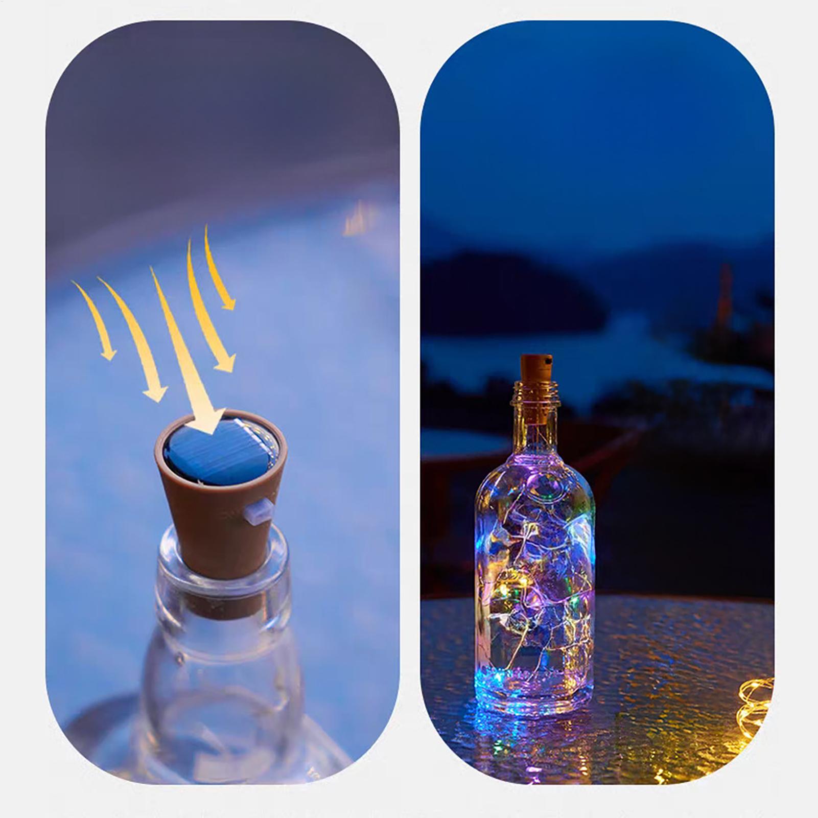 Solar Wine Bottle Lights 6 Pie - Home Decor Garden recension och pris
