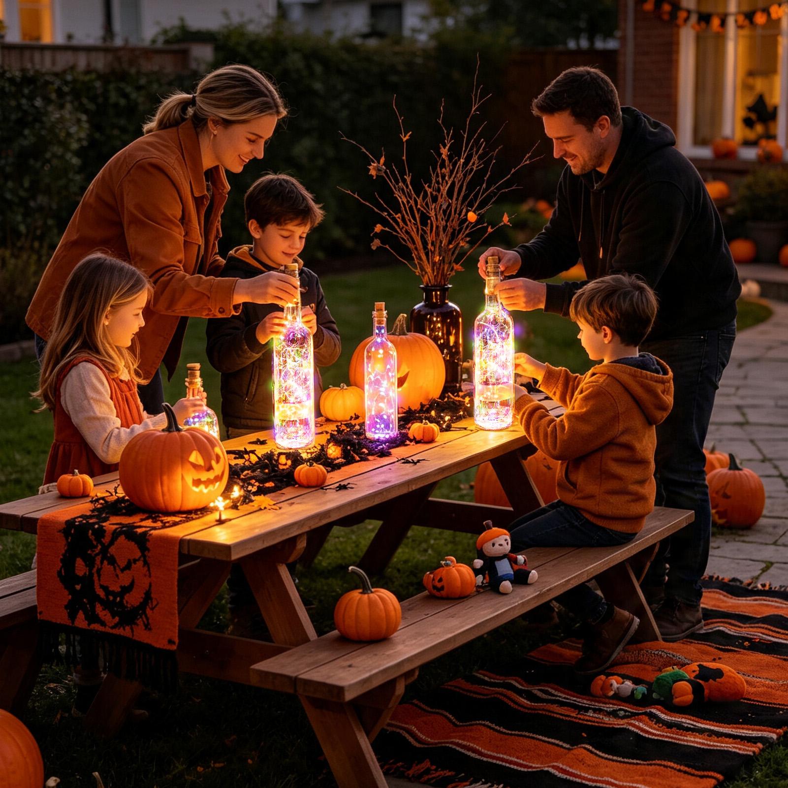 Solar Wine Bottle Lights 6 Pie - Home Decor Garden recension och pris