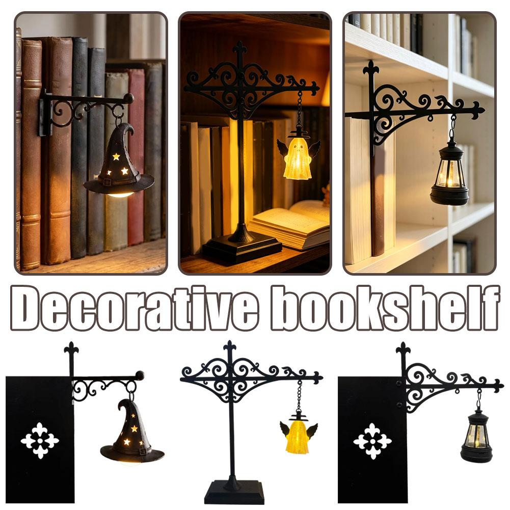 Retro Gothic Bookshelf Lamp Li - Home Decor Retro recension och pris