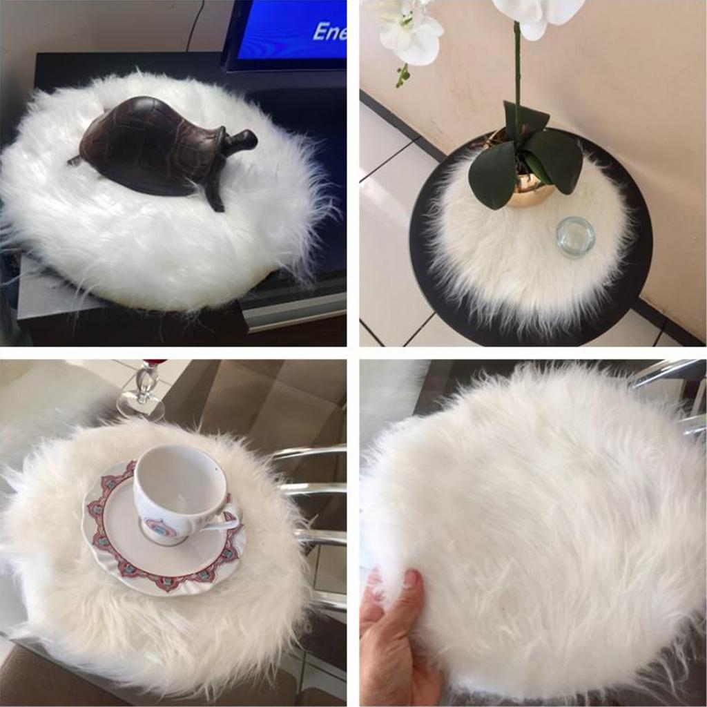 Luxury Faux Fur Sheepskin Rug, - Cowhide Rug Faux recension och pris