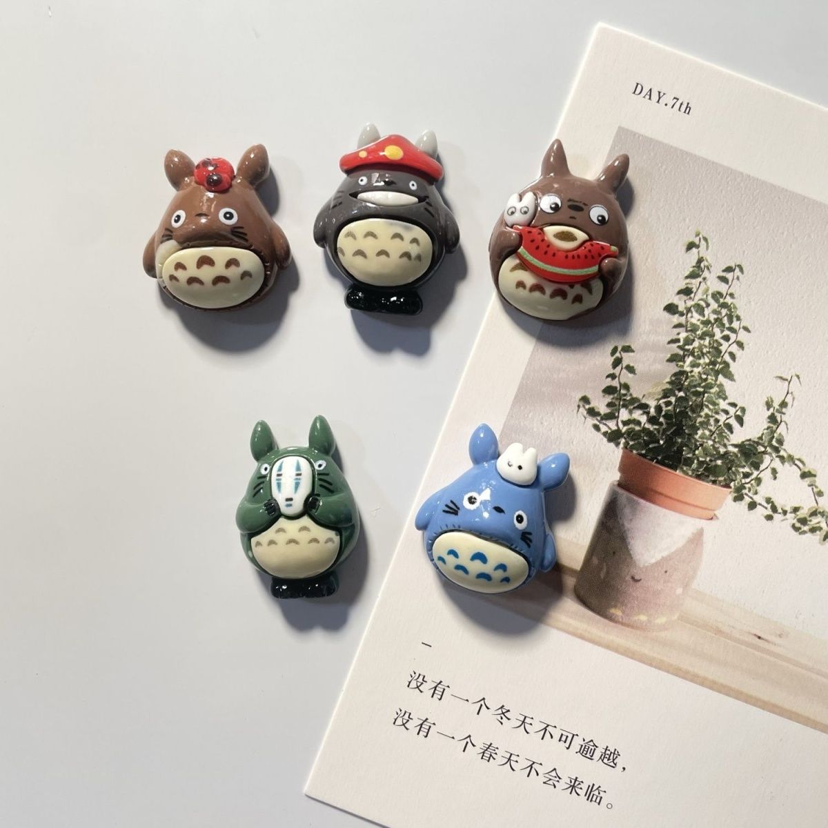 Totoro Anime Resin Fridge Magn - Home Decor Sticker recension och pris