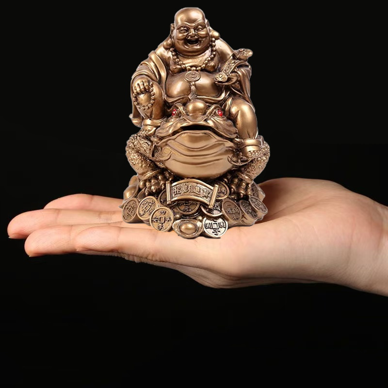 Resin Golden Cicada Maitreya B - Home Decor On Sale recension och pris
