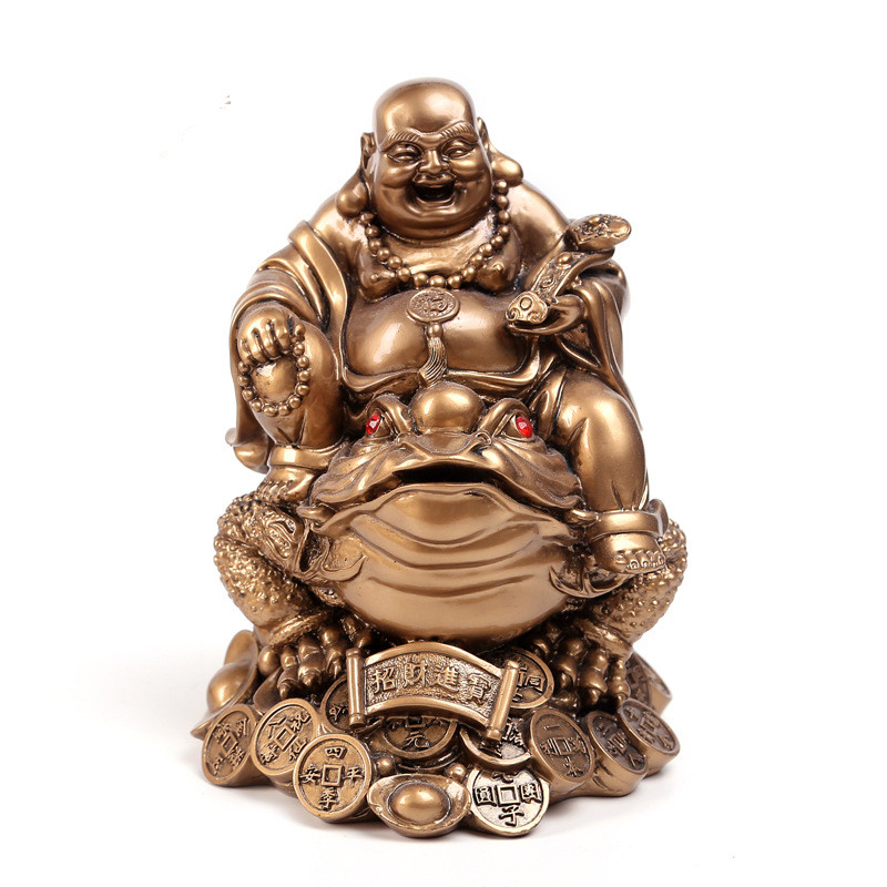 Resin Golden Cicada Maitreya B - Home Decor On Sale recension och pris