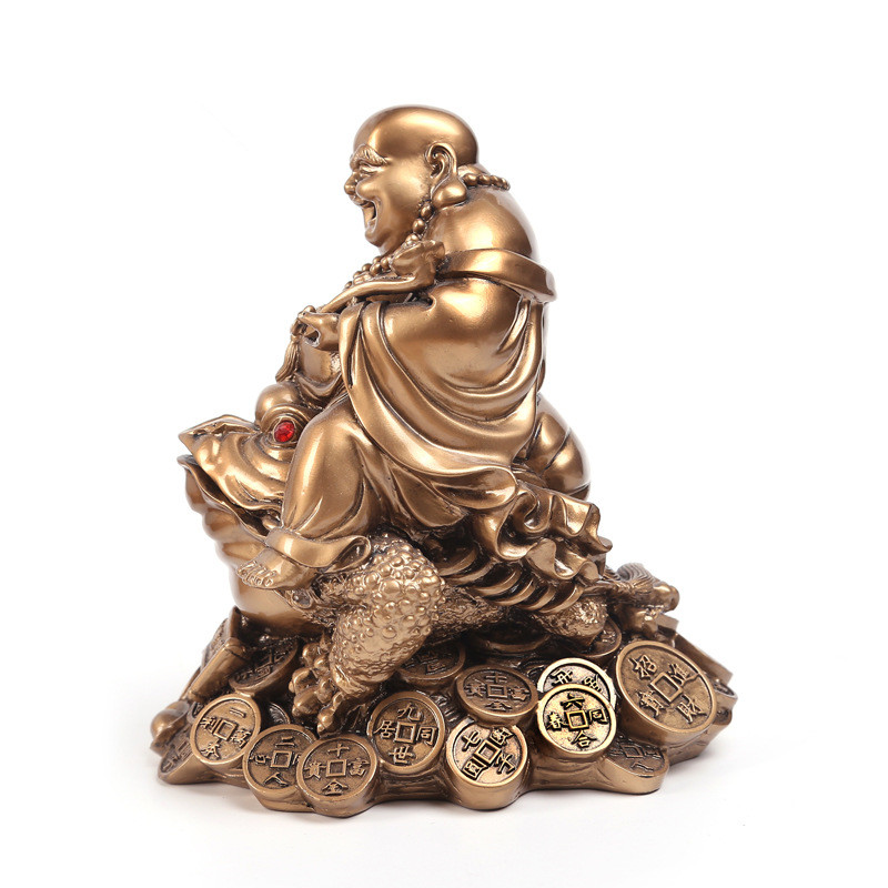 Resin Golden Cicada Maitreya B - Home Decor On Sale recension och pris