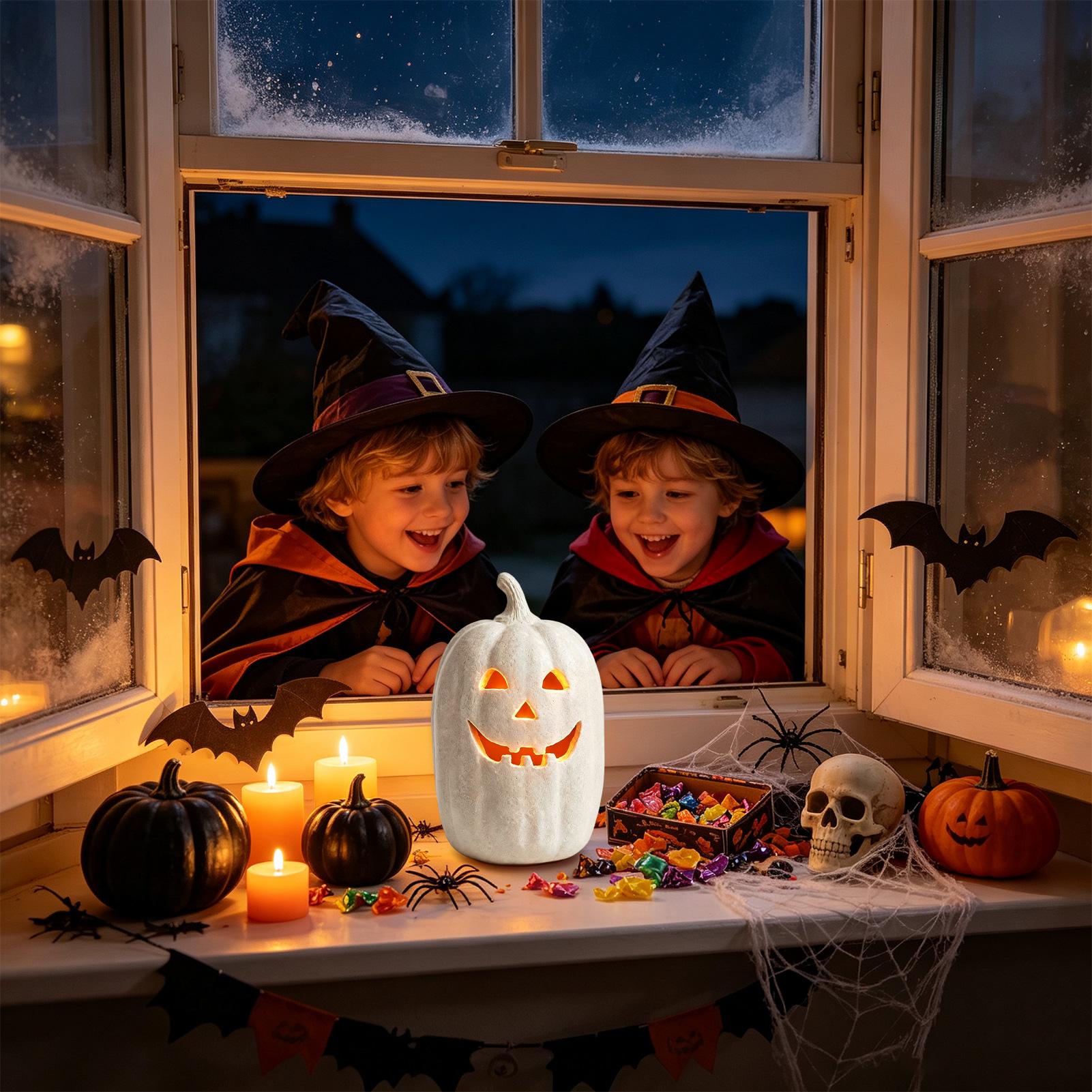 Halloween Pumpkin Decor Resin  - Home Decor Halloween recension och pris